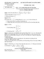 thi vao lop 10 Lam son (mon toan chung)