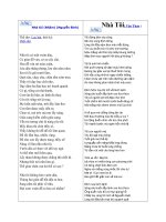 Nhà tôi (Nhầm) _Nguyễn Bính) ( Yên Thao )