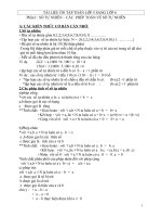 ôn tâp hè lớp 5 lên 6