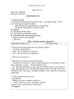 Giáo án dạy phụ đạo văn 8(2010-2011)