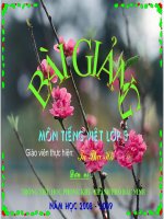 Tập dọc (L 5) bài: Đất nước