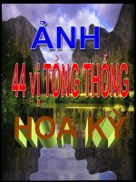 44Vị tổng thống Mỹ