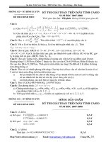 casio huyen khac cua tinh khac