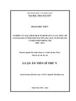 Nghiên cứu đặc điểm dịch tễ bệnh sán lá gan trâu, bò (fasciolosis) ở tỉnh thái nguyên, bắc kạn, tuyên quang và biện pháp phòng trị (2010   2013)