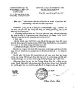 Văn bản khảo sát Giáo viên Tiếng Anh