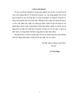 chuyển dịch cơ cấu kinh tế nông nghiệp của huyện bảo lâm, tỉnh cao bằng