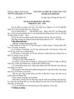 kế hoạch 2011-2015