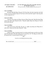 HSG Vĩnh Phúc 2010 2011