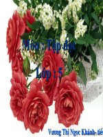 Tập đọc 5- Sang năm con lên bảy