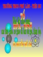 TCHH của Kim loại