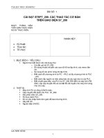 BAI THUC HANH PLC  trường đại học sư phạm kỹ thuật TP hồ chí minh