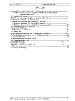 Đồ án: Côn trụ 2 cấp khai triển