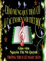 Tiết 31- ns Nguyễn Xuân Khoát