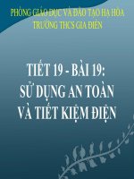 giáo án bồi dưỡng thao giảng giáo viên vật lý lớp 9 bài sử dụng an toàn và tiết kiệm điện (14)