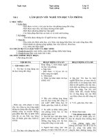 Nghe 11 chuẩn kiến thức 3 cột