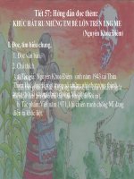 t 57 HDDT: Khúc hát ru những em bé ...