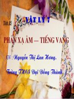 Phản xạ âm-tiếng vang