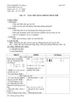 Đại số 9 HK 2 mới