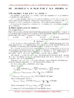 PHƯƠNG PHÁP 11: SỬ DỤNG HỢP CHẤT ẢO SỐ OXI HÓA ẢO