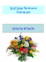 giáo án ngữ văn lớp 6 bồi dưỡng tham khảo bài thầy bói xem voi (15)