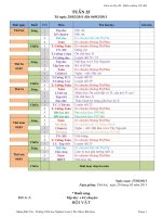 HAI BUỔI TUẦN 25,26,27LỚP 3