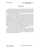 Thiết kế hệ thống xử lý nước thải khu công nghiệp