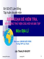 Biên soạn đề kiểm tra