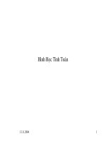 chương 11 hình học tính toán 1