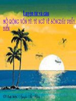 MRVT: Từ ngữ về sông biển, dấu phẩy- Lớp 2