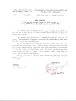 Kết quả thi vào chuyên Quang Trung 2011-2012