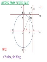 ĐƯỜNG TRÒN LƯƠNG GIÁC (hoàn chỉnh)