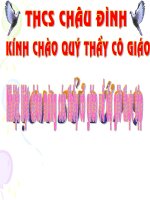 Tiết 13: Trật tự thế giới mới sau chiến trânh thế giới thứ hai