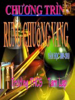 L9. Rung chuông vàng THCS Tam Lập