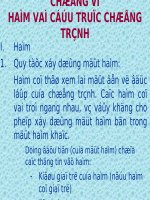 chuong 6 hàm và cấu trúc chương trình