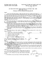 ĐỀ TS CHUYÊN LÝ ĐHQG HÀ NỘI 2005-2006