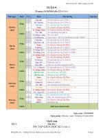 HAI BUỔI TUẦN 9,10 LỚP 3