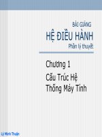 Lý Thuyết Hệ Điều Hành