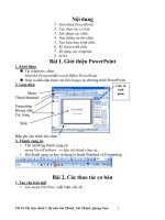Tài liệu tự học powerpoint 2003 căn bản