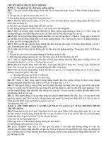 bai tap ve chuyen dong thang bien doi deu hay 2011