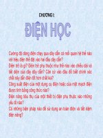 Sự phụ thuộc của cường độ dòng điện vào HĐT