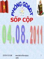 Tập huấn Địa THCS 2011