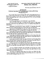 Kế hoạch triển khai ứng dụng CNTT 2011 - 2015 cho ngành giáo dục tỉnh Bắc Giang