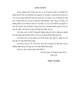 ĐỔI mới tổ CHỨC và HOẠT ĐỘNG của tòa án VIỆT NAM