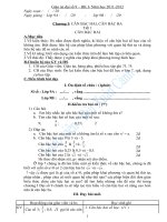 Giao an dai so 9 -HKI nam 2011