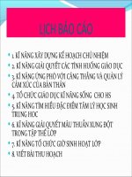 TẬP HUẤN CÔNG TÁC CHỦ NHIÊM