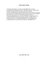 Tài liệu tập huấn tổ trưởng