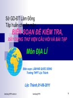 Bien soan de kiem tra Địa lí.ppt