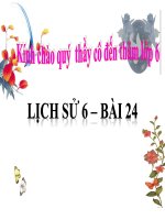 bài giảng lịch sử 6 bài 24 nước chăm pa từ thế kỷ ii đến thế kỷ x