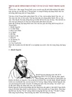 10 NHÀ THƠ NỔI TIẾNG TQ