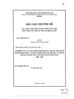 Quy hoạch vùng triều và định hướng phát triển nuôi trồng thủy sản các tỉnh ven biển phía Bắc
